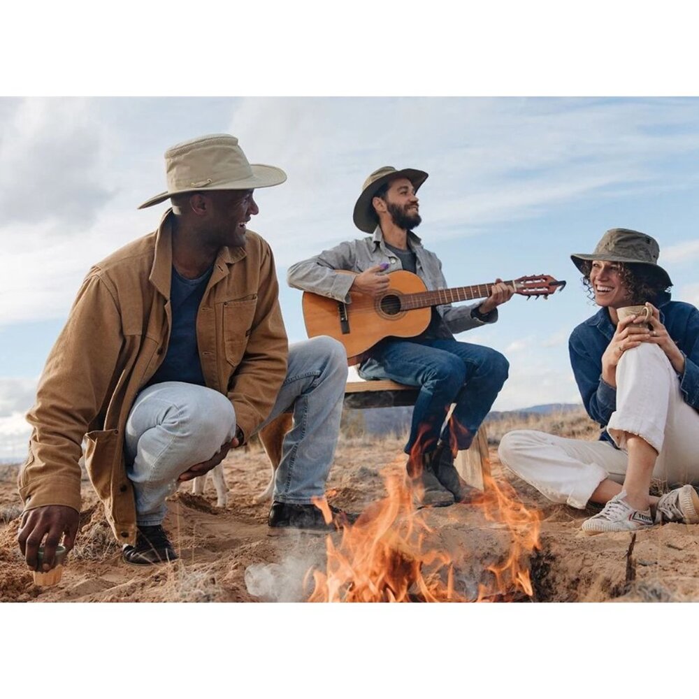 New Tilley LTM6 AIRFLO Sun Hat 7 1/4 58cm Medium Light Stone MSRP$99 - Picture 13 of 17